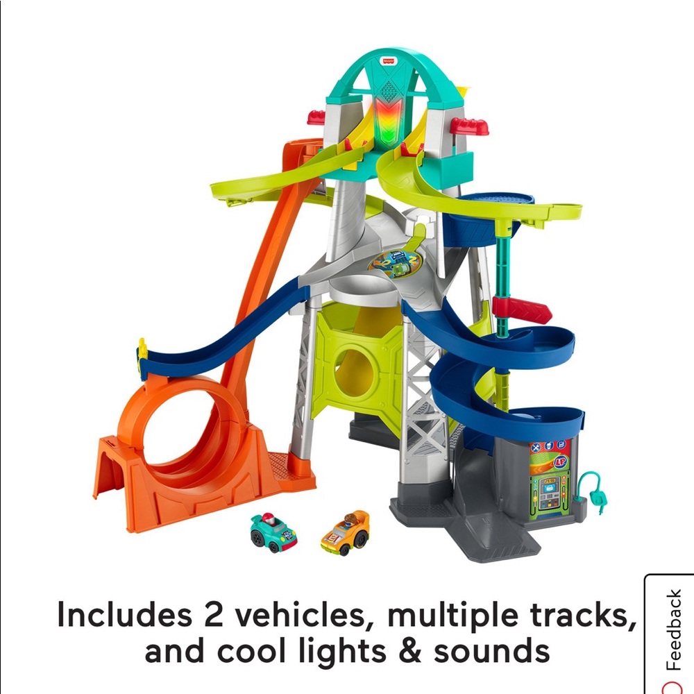 Fisher Price little people launch and LoopRace way